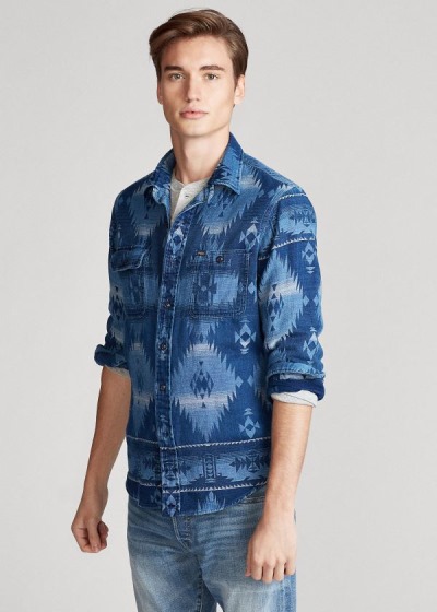 Men's Polo Ralph Lauren The Southwestern Shirts | 374980WEQ